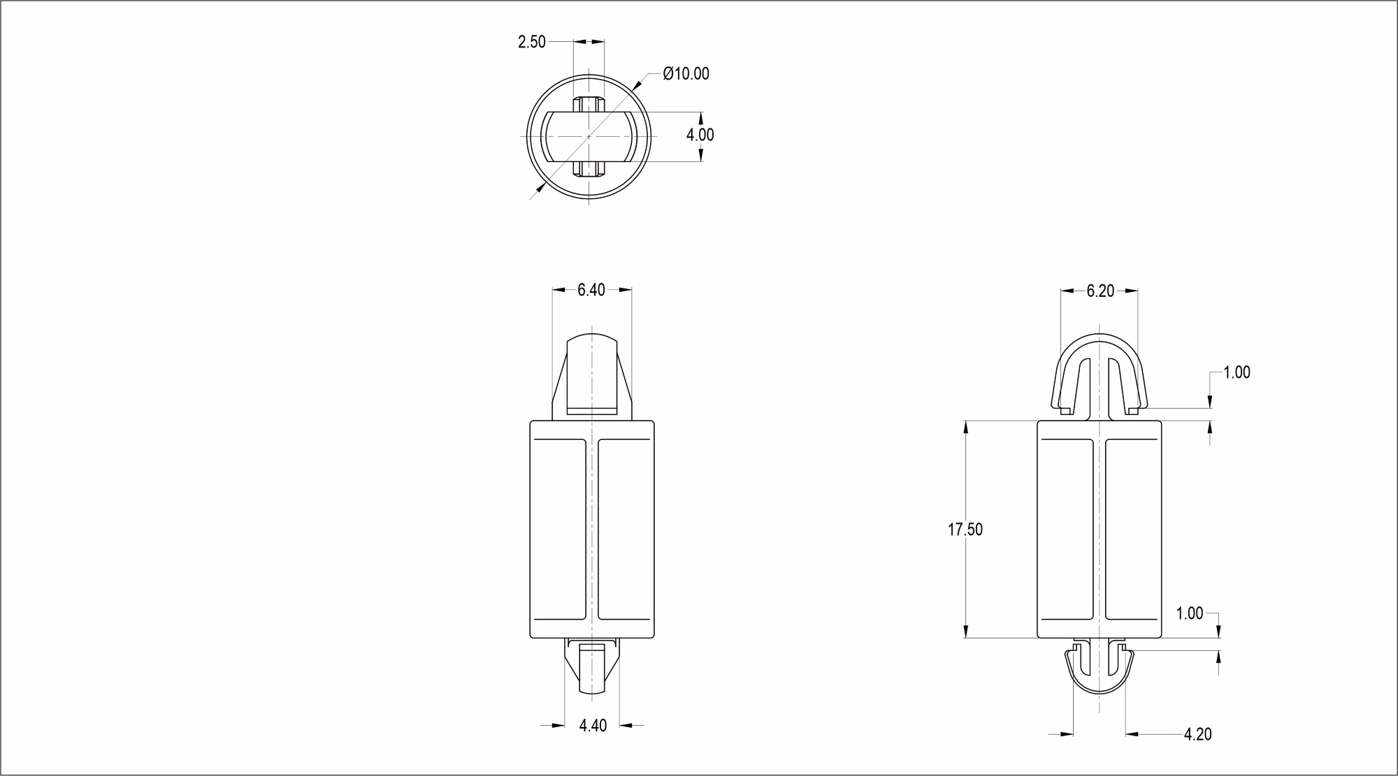 PC板间隔柱 PS17-5A